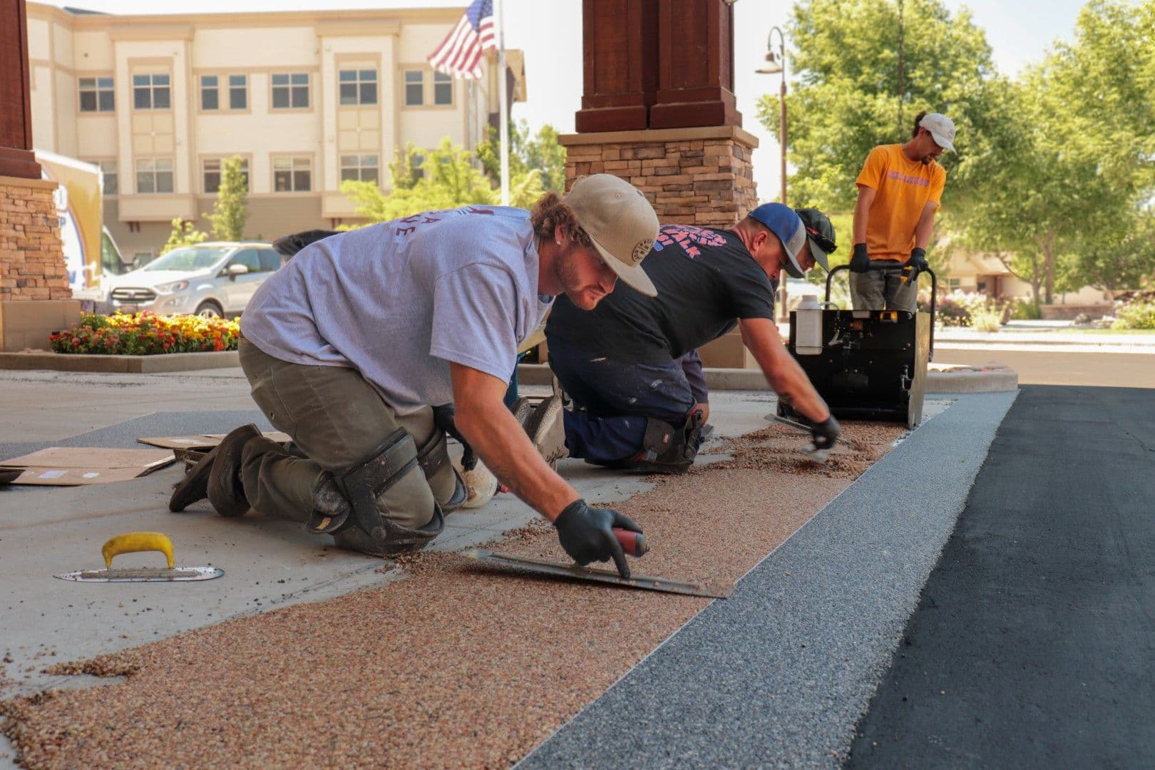 School Concrete Coating