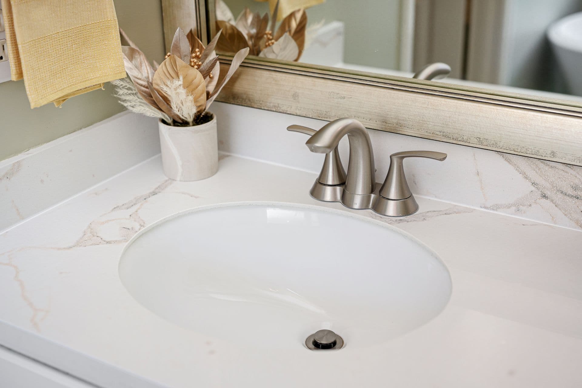 Guest Bathroom Countertop Stressless Remodeling in Phoenix