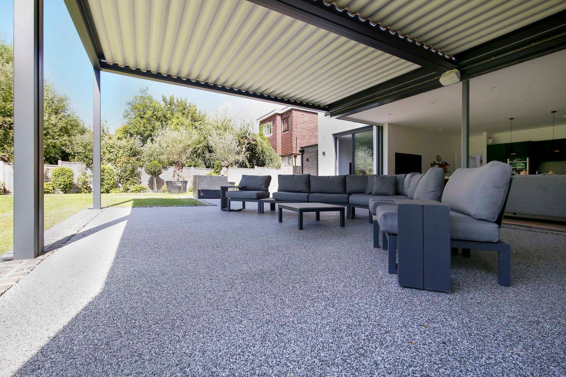 Stressless Remodeling Rubberstone Patio in Phoenix